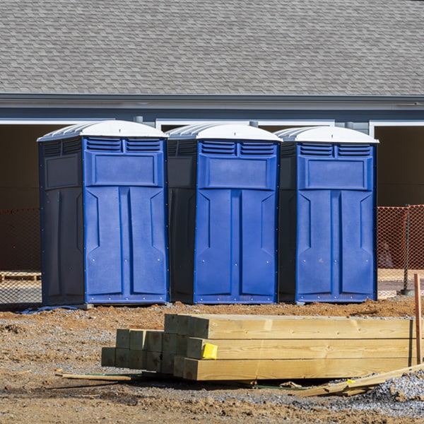 can i customize the exterior of the portable restrooms with my event logo or branding in Hixton